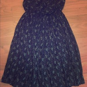 Tube top dress from urban outfitters